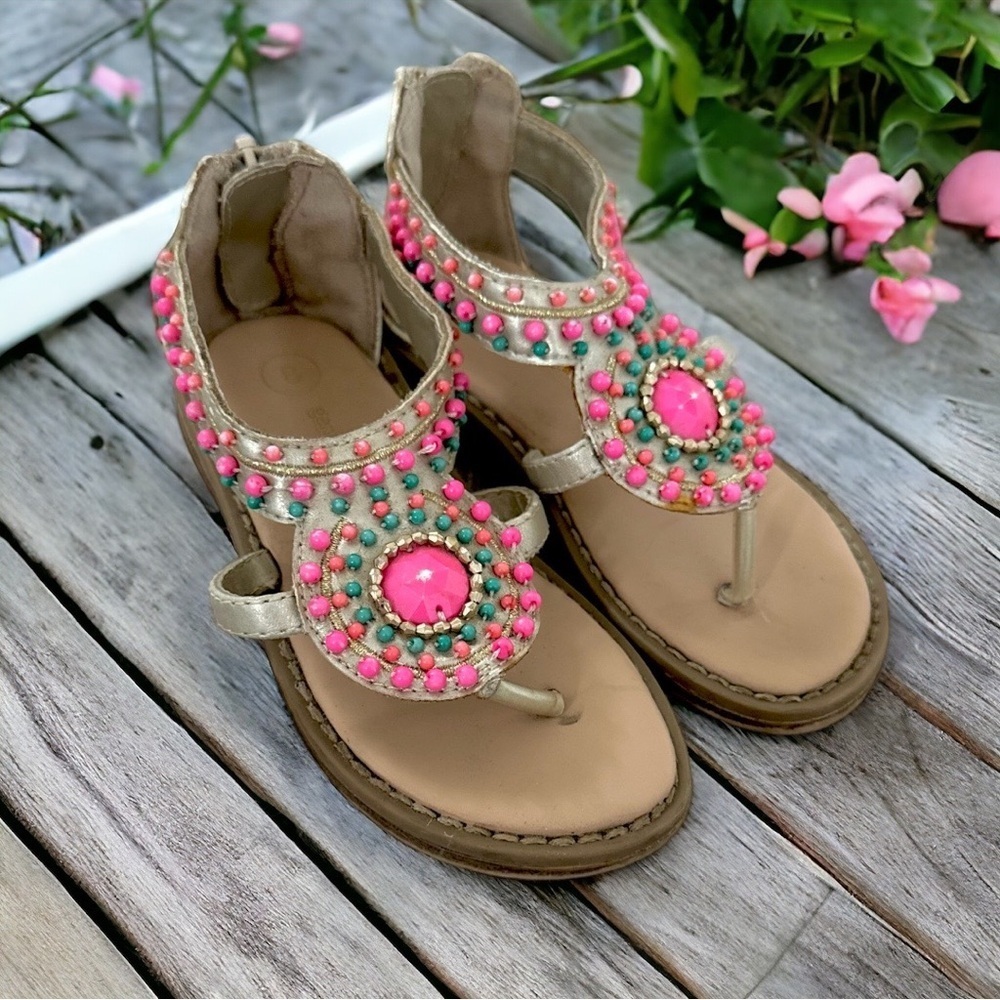 Osh Kosh Genuine Kids Havana Bohemian Girls Sandals size 8